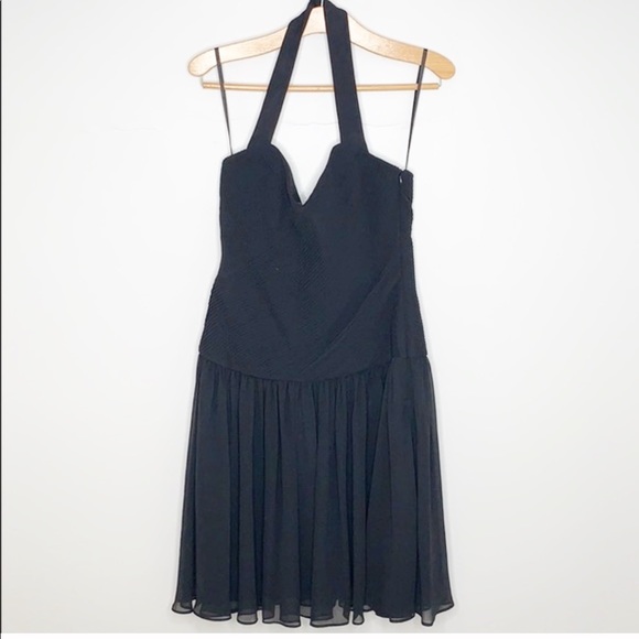 Reiss black halter sleeveless dress - Picture 6 of 11